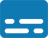Icon showing a screen with text on it.